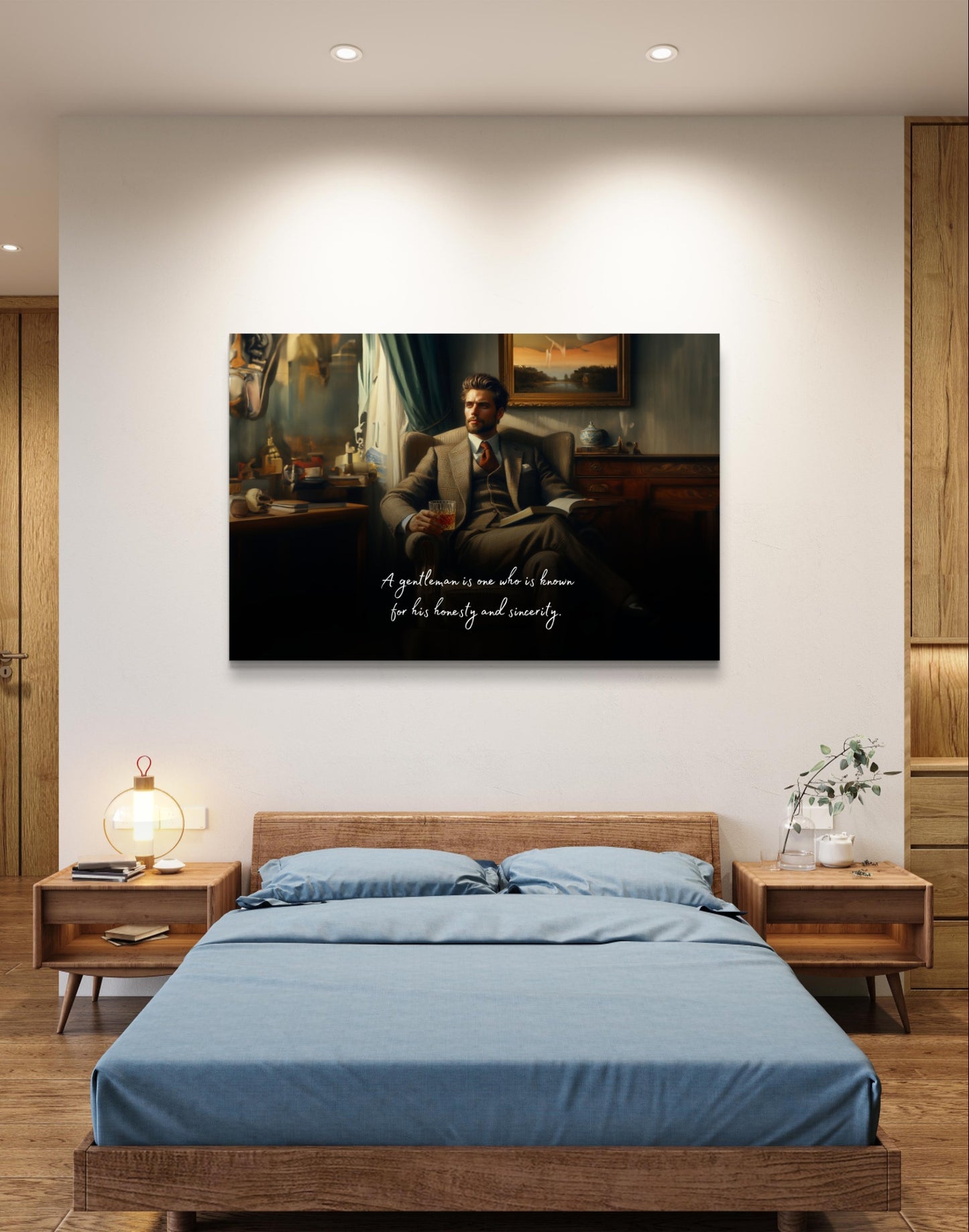 100473 A gentleman is one who is known for his honesty and sincerity.