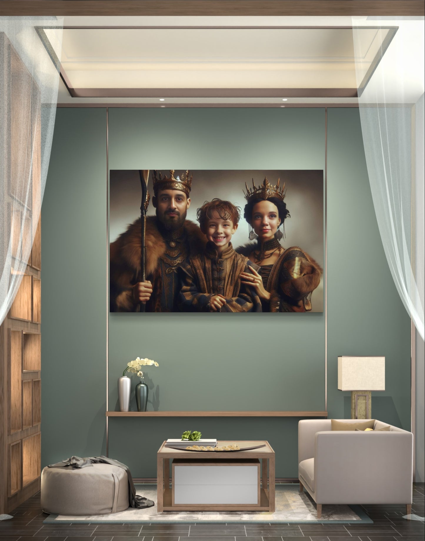 100848 KING, PRINCE AND QUEEN