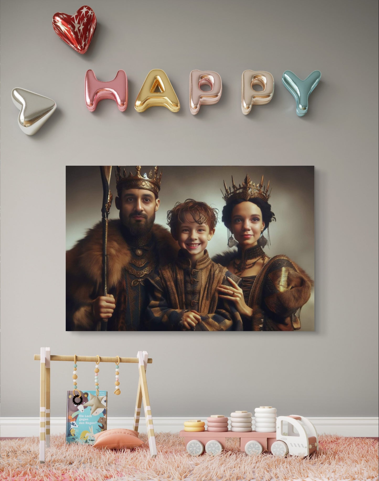 100848 KING, PRINCE AND QUEEN