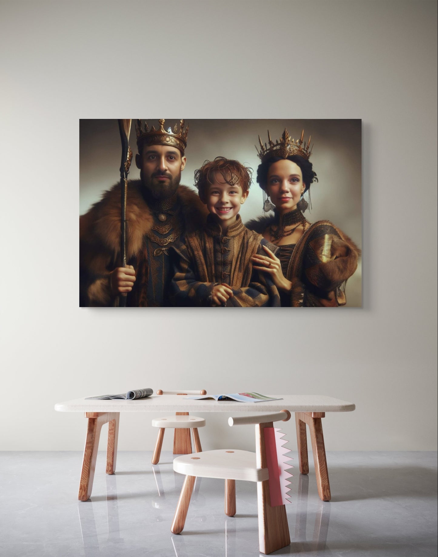 100848 KING, PRINCE AND QUEEN