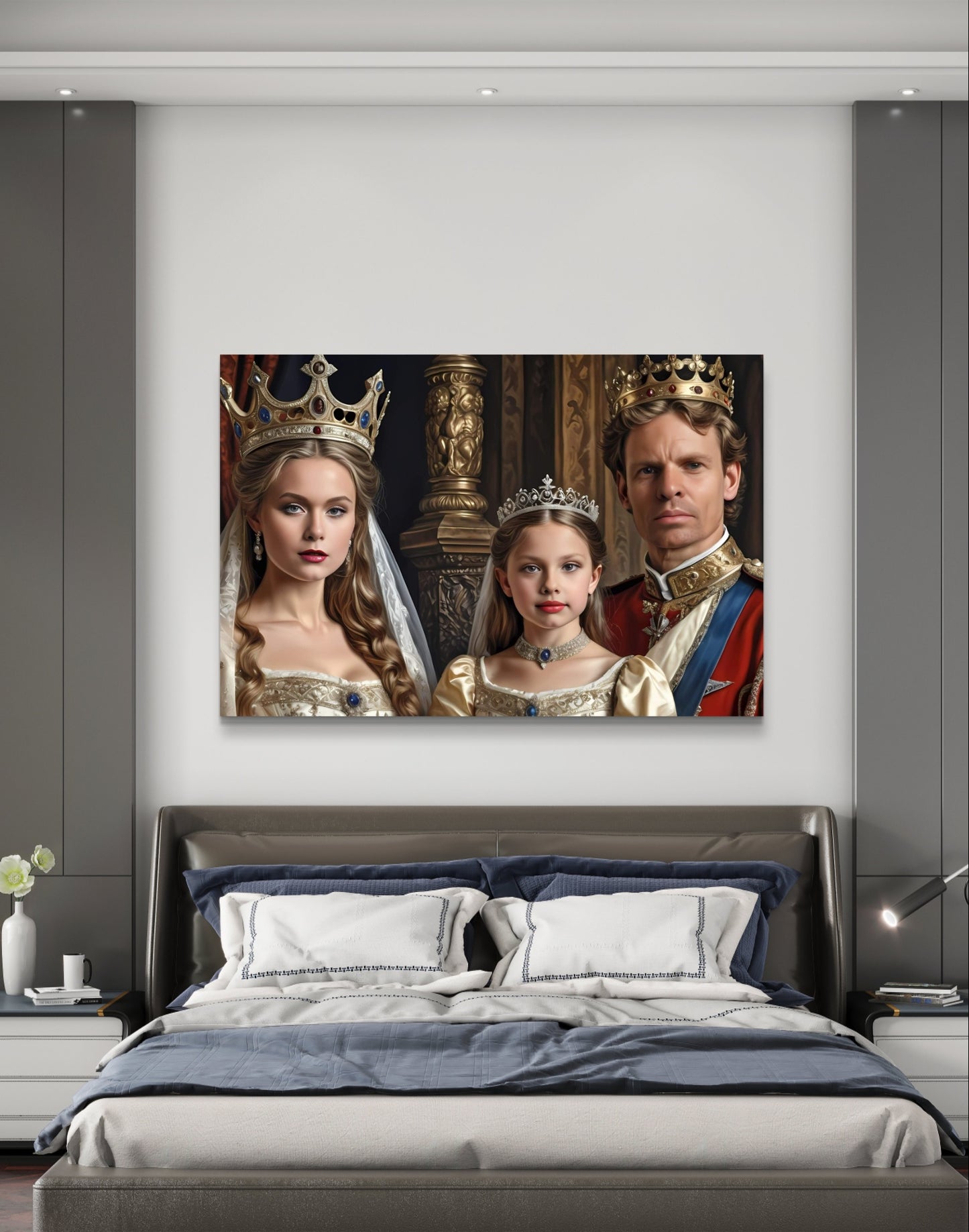 100870 QUEEN, PRINCESS AND KING