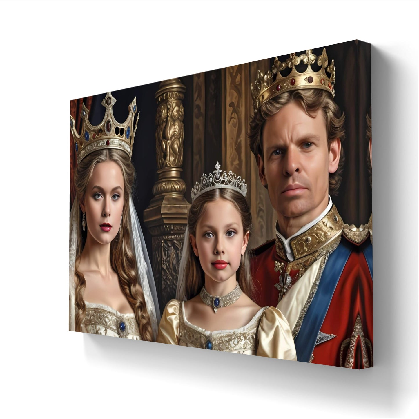 100870 QUEEN, PRINCESS AND KING