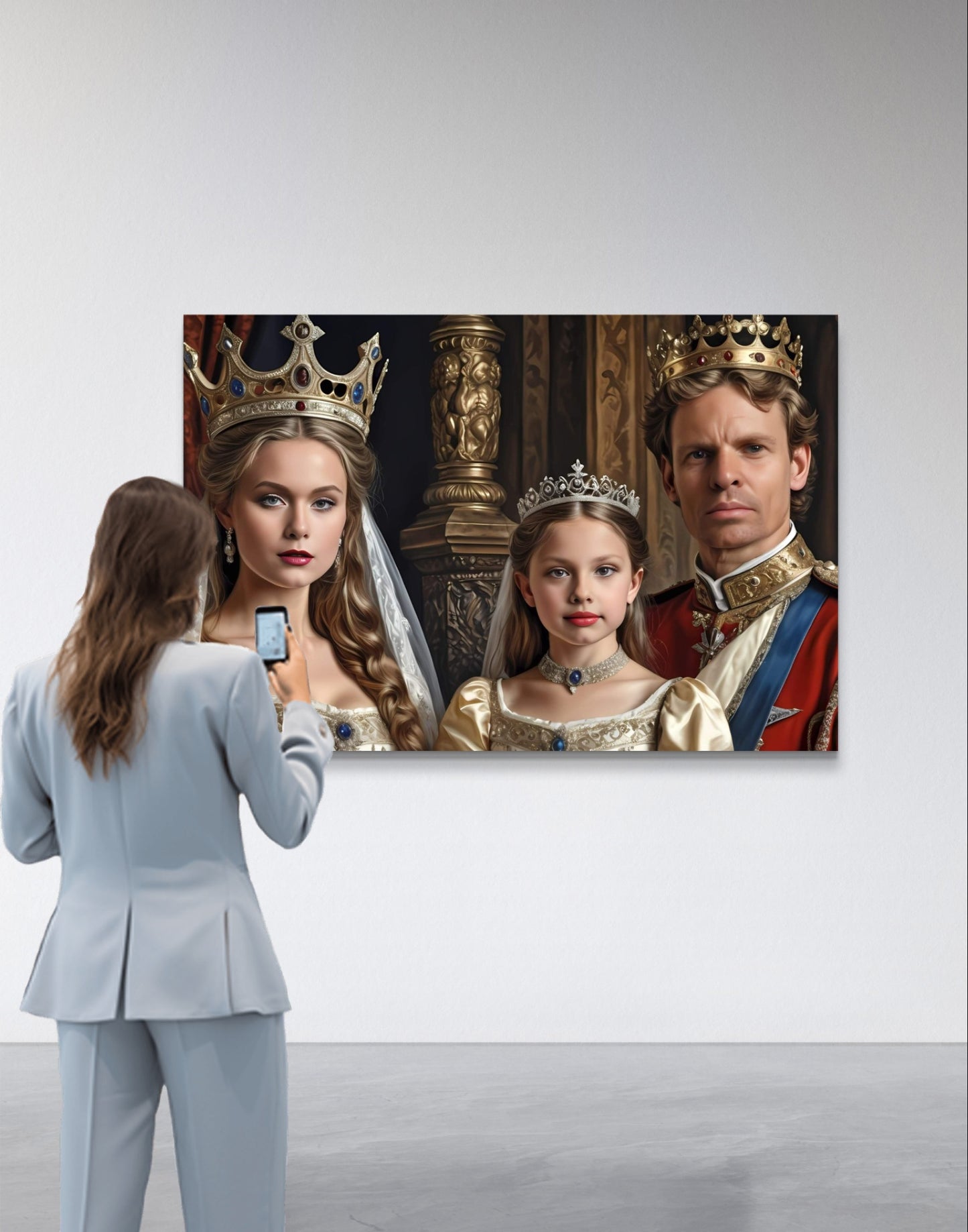 100870 QUEEN, PRINCESS AND KING