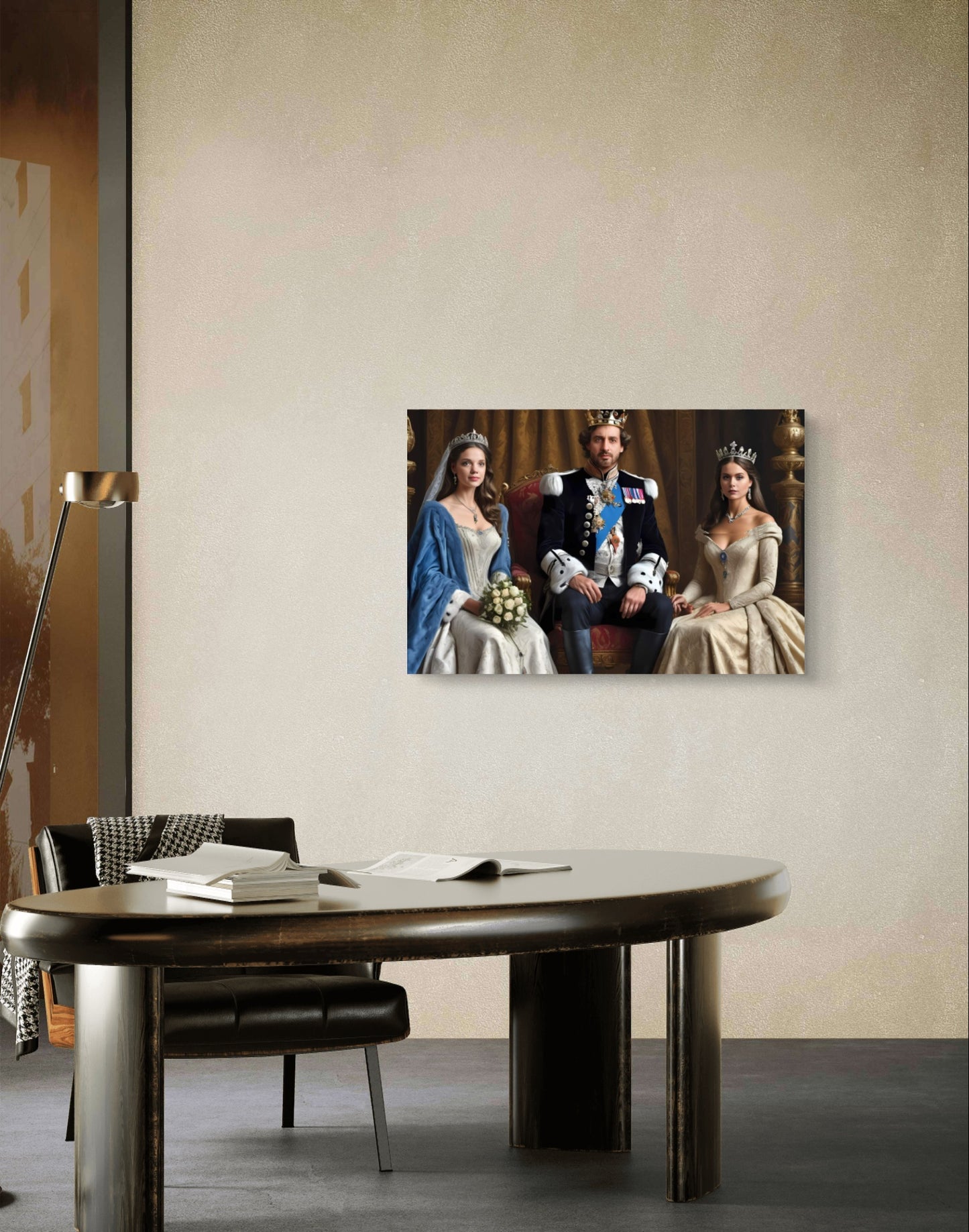 100871 QUEEN, KING AND PRINCESS