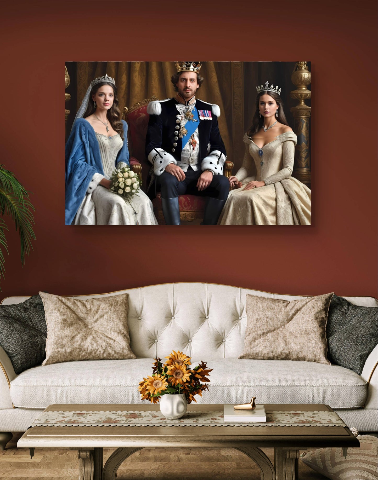 100871 QUEEN, KING AND PRINCESS