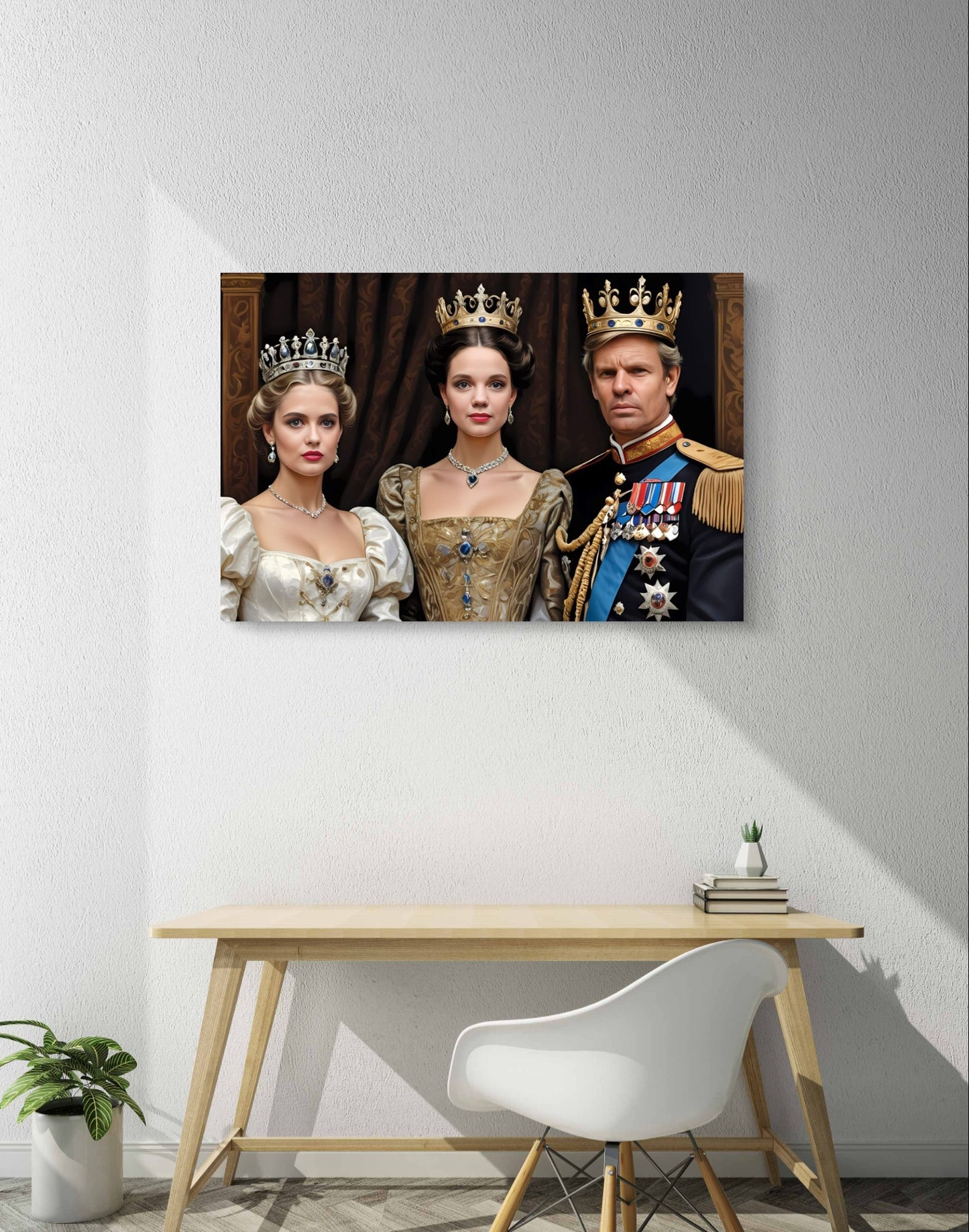 100873 PRINCESS, QUEEN AND KING