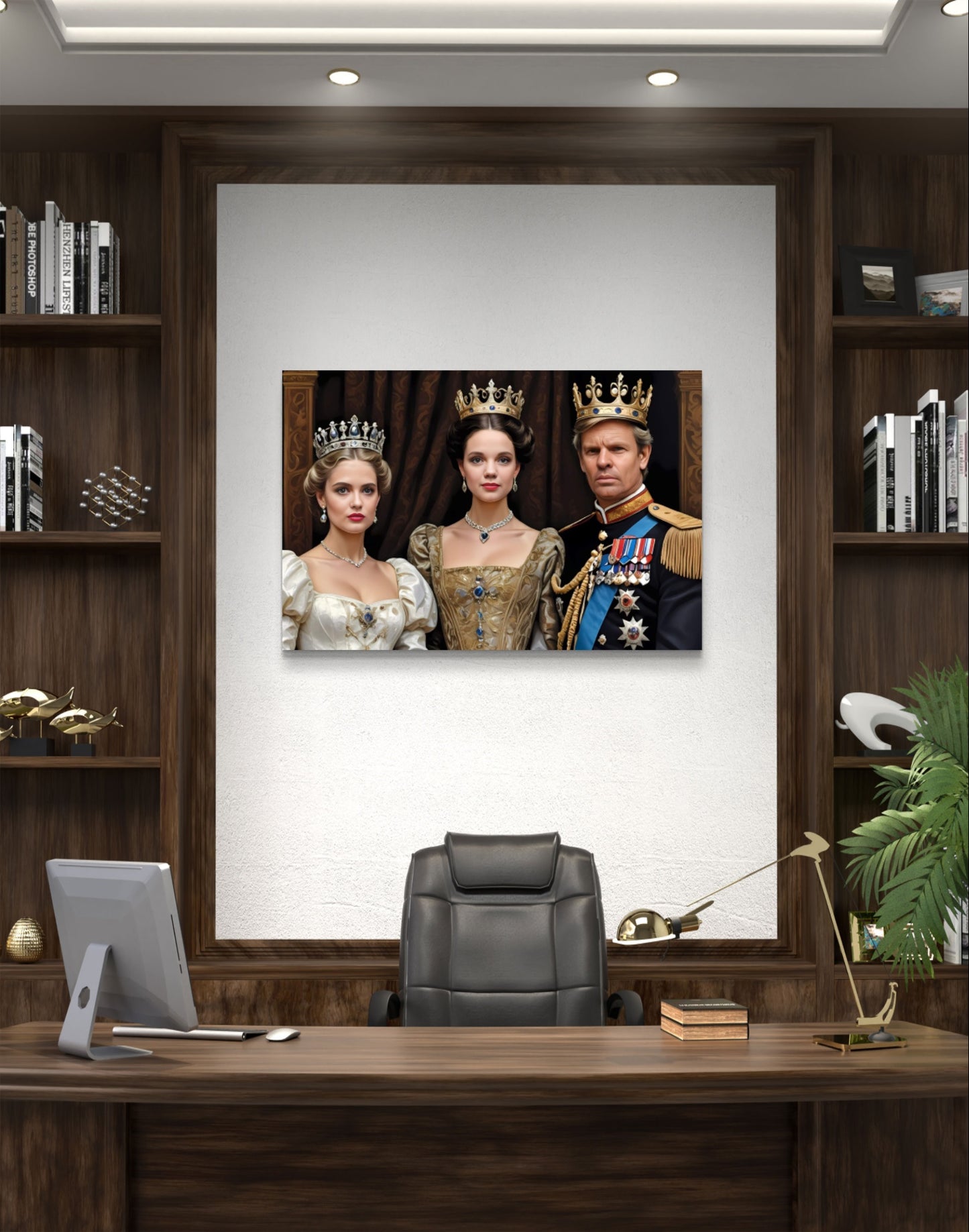 100873 PRINCESS, QUEEN AND KING