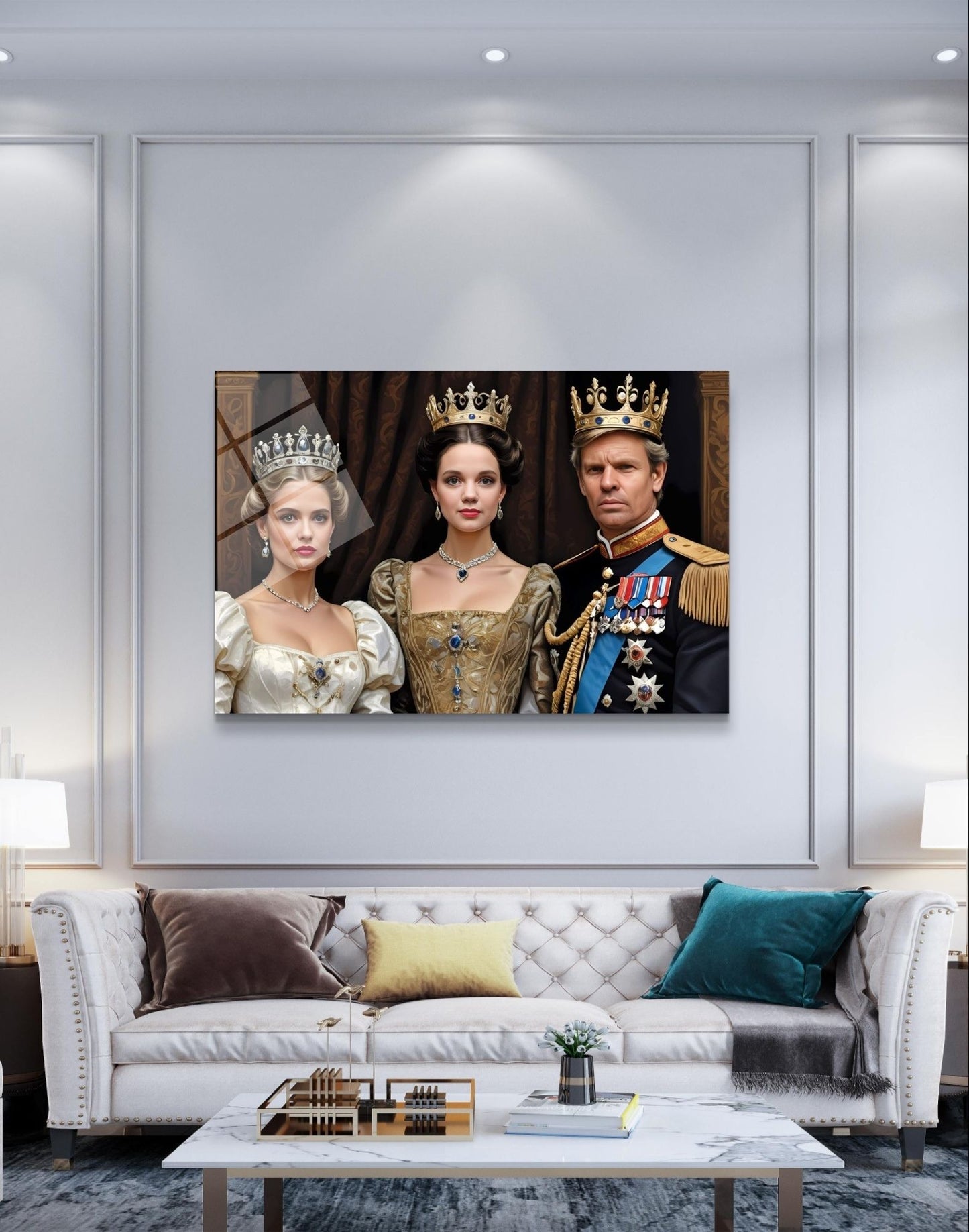 100873 PRINCESS, QUEEN AND KING
