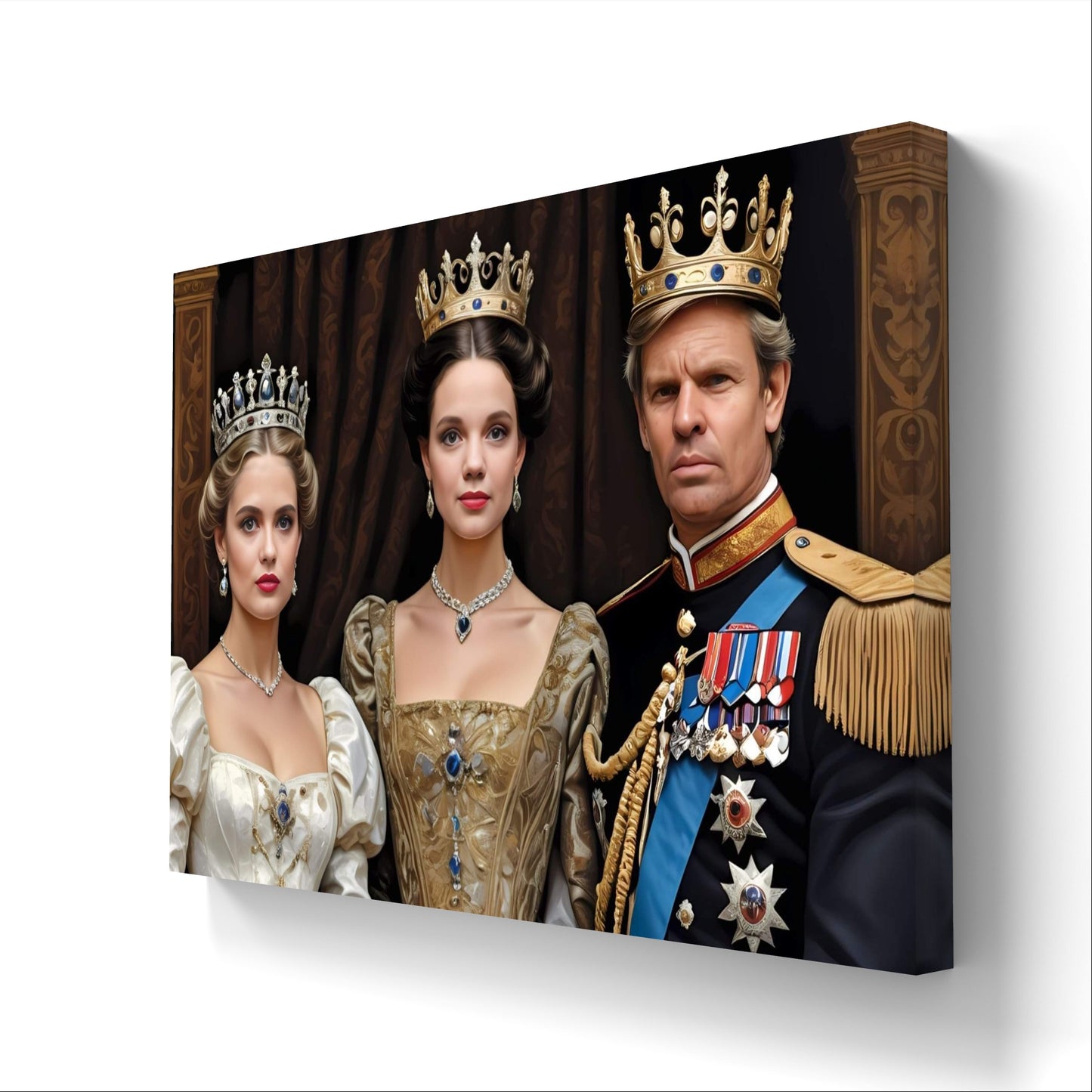 100873 PRINCESS, QUEEN AND KING