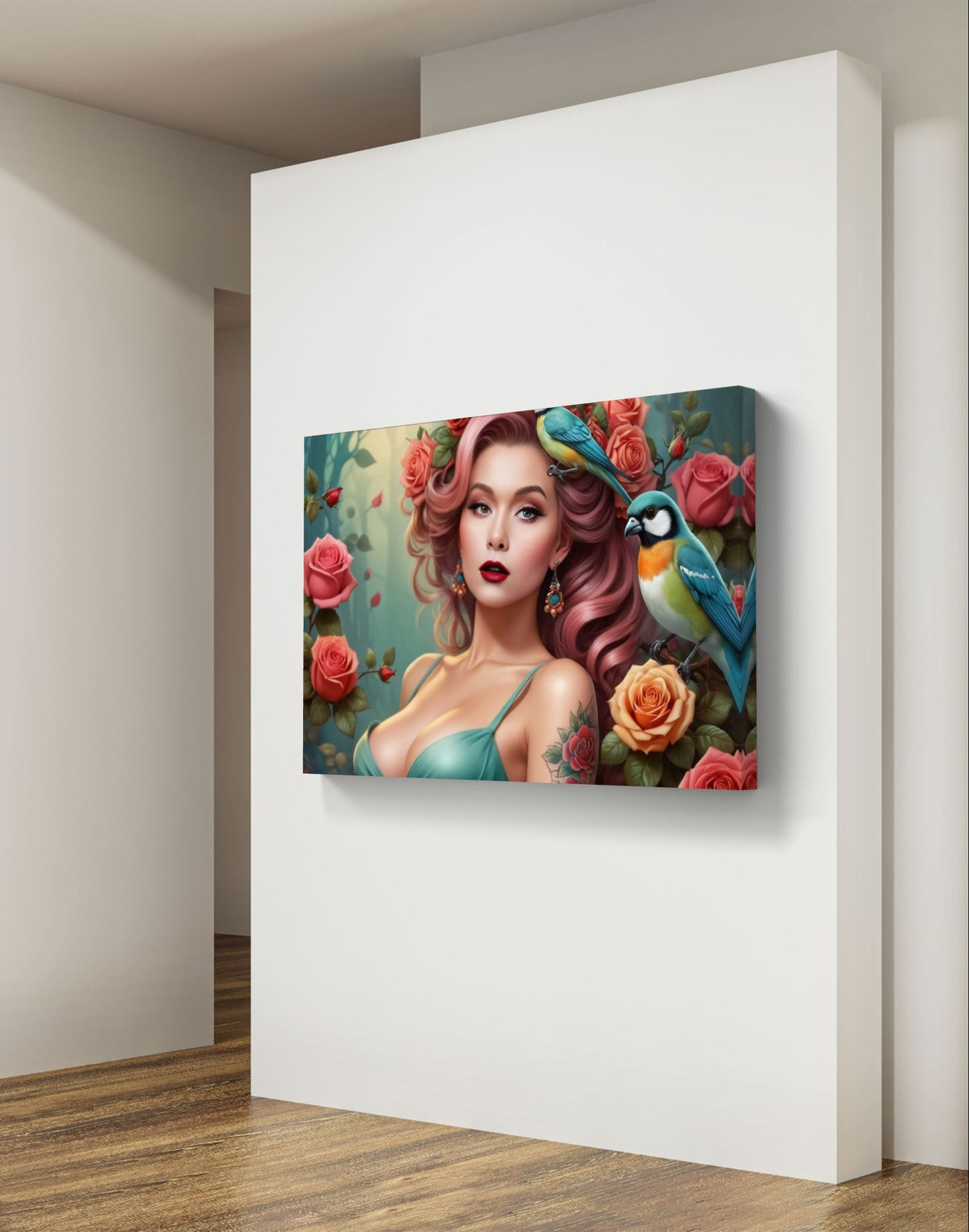 101027 AEROSOLGRAPHY LADY