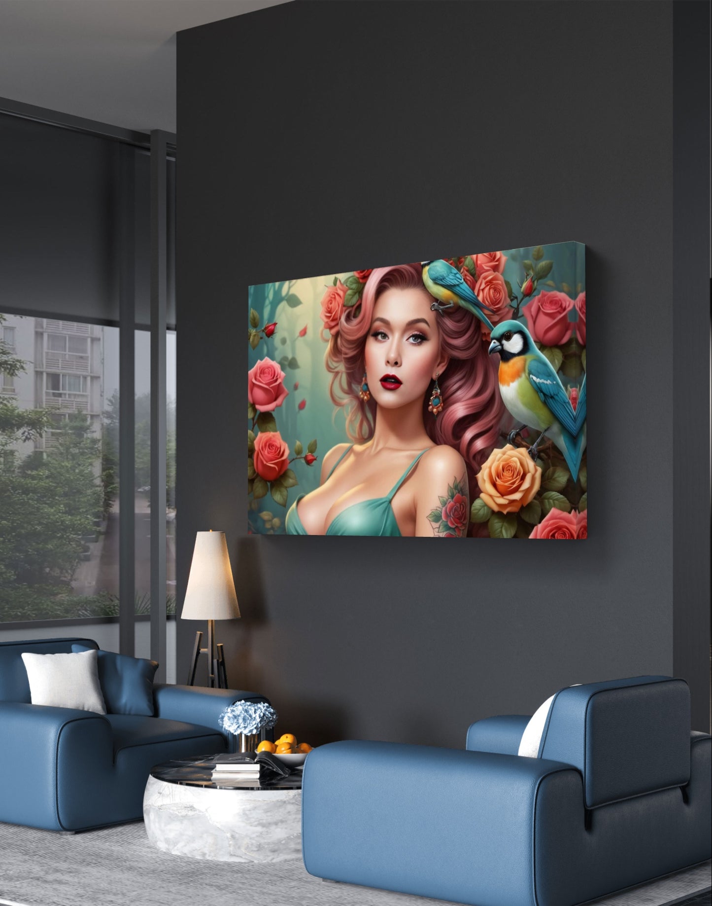 101027 AEROSOLGRAPHY LADY
