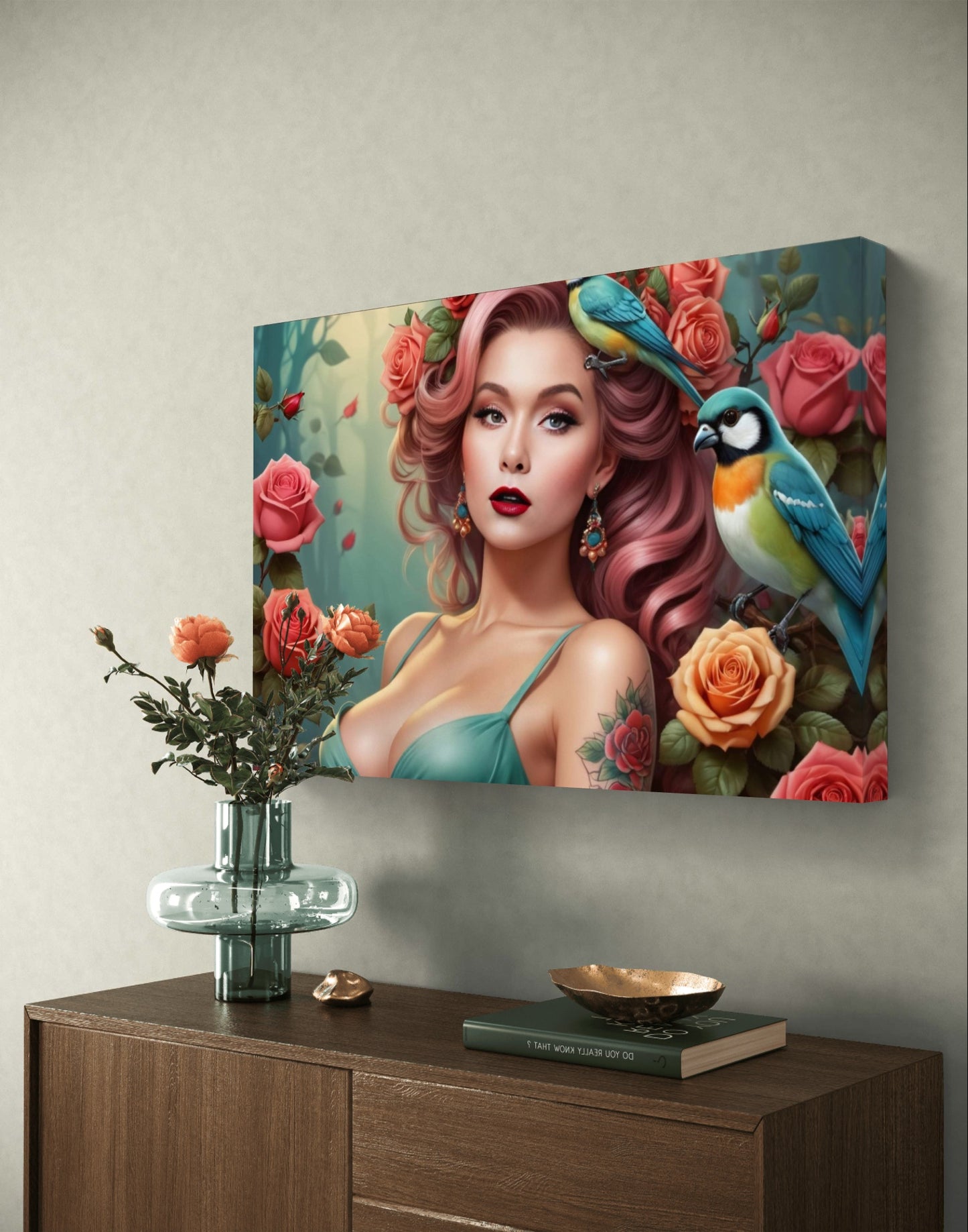 101027 AEROSOLGRAPHY LADY