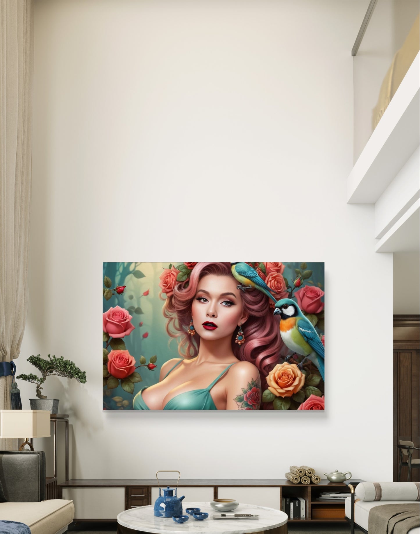 101027 AEROSOLGRAPHY LADY