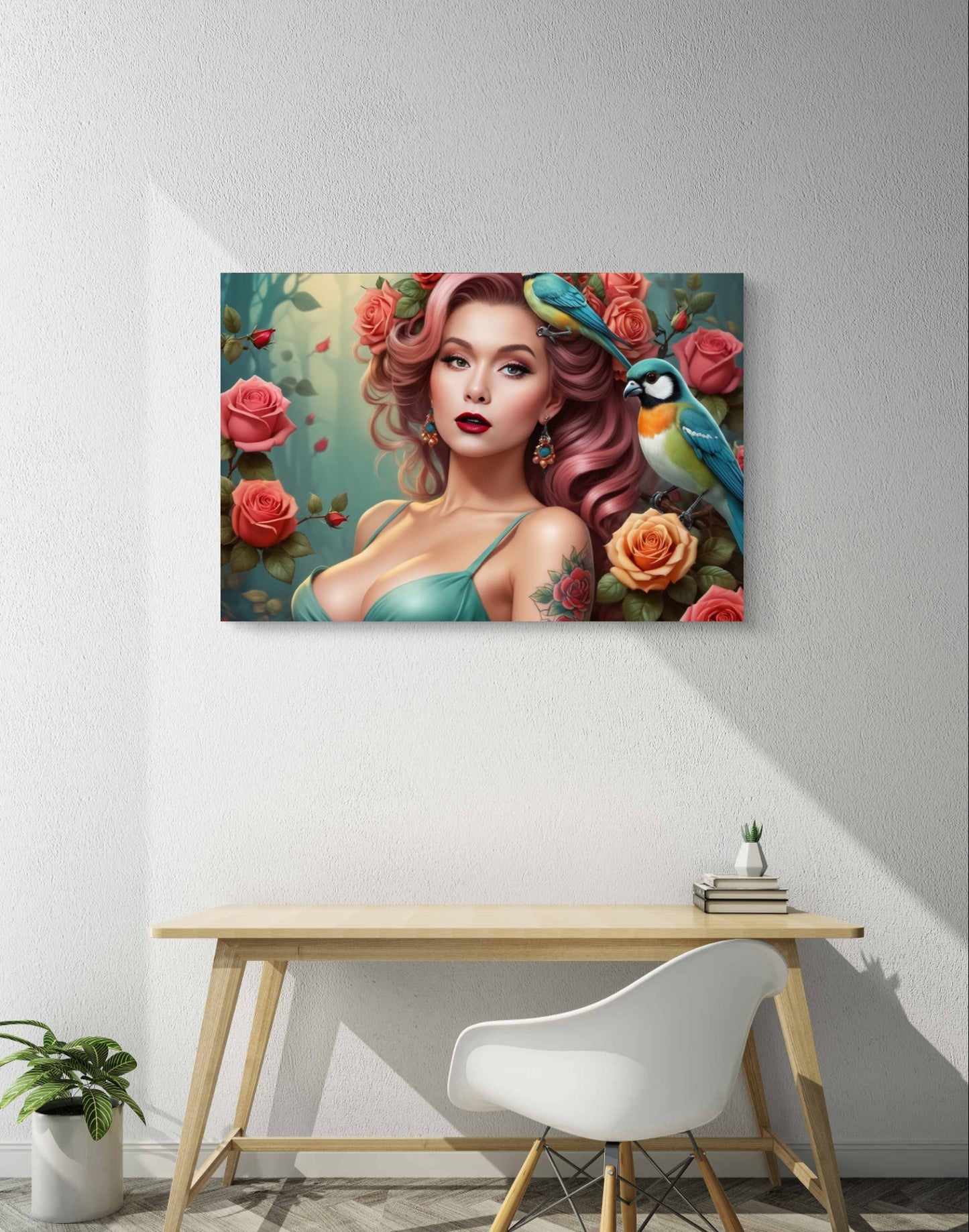 101027 AEROSOLGRAPHY LADY