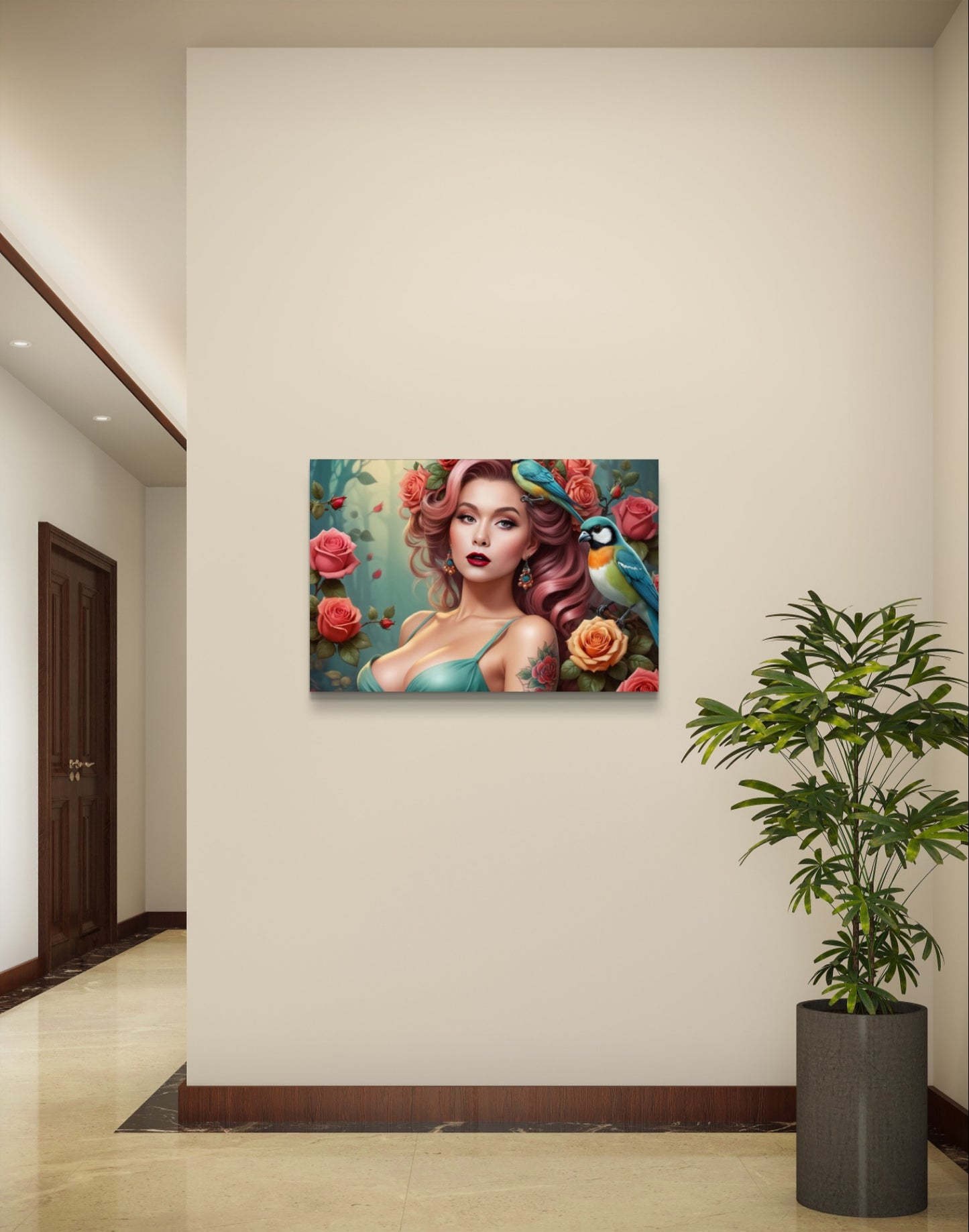 101027 AEROSOLGRAPHY LADY