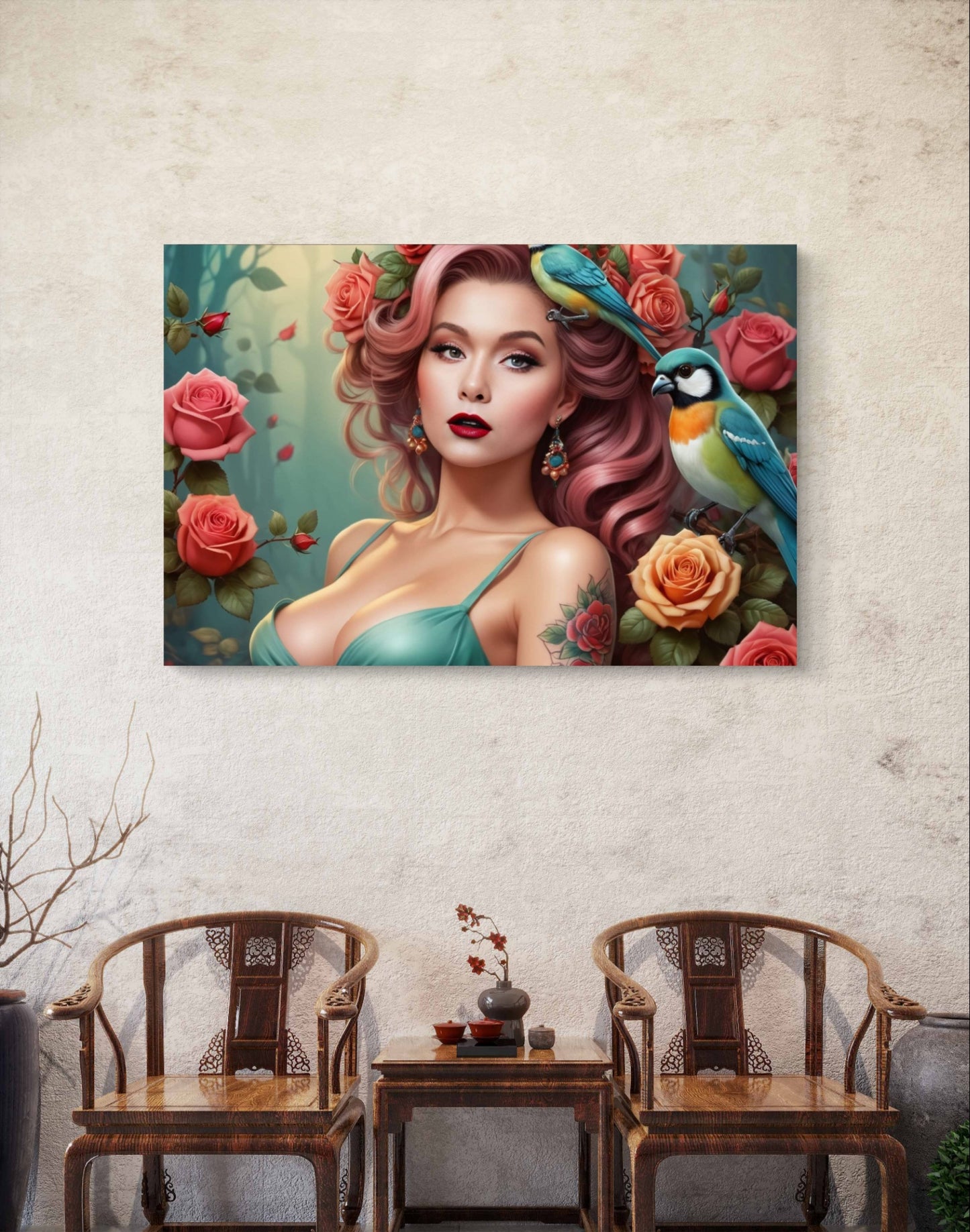 101027 AEROSOLGRAPHY LADY