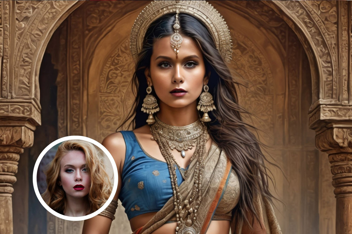 101055 INDIAN LADY