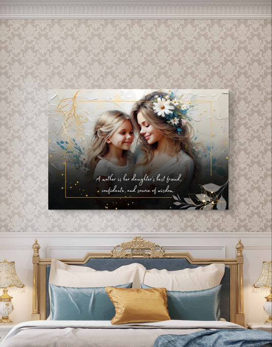 100559 A mother is her daughter’s best friend, confidante, and source of wisdom.