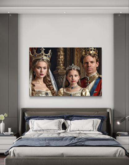 100870 QUEEN, PRINCESS AND KING