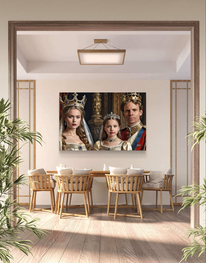 100870 QUEEN, PRINCESS AND KING
