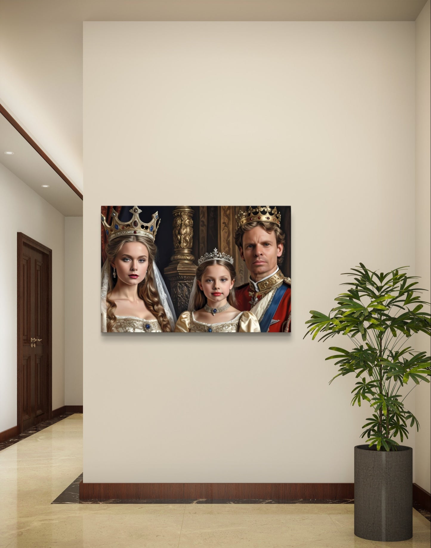 100870 QUEEN, PRINCESS AND KING