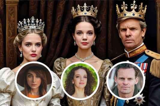 100873 PRINCESS, QUEEN AND KING