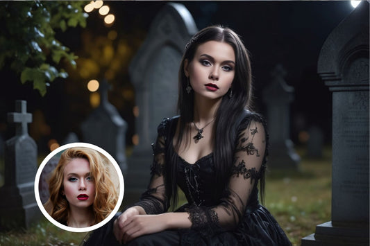 100882 TOMBSTONES LADY