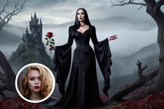 100931 DEATH ROBE SEXY LONG DRESS