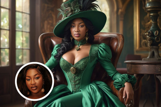 100935 FANTASY VICTORIAN ART LADY