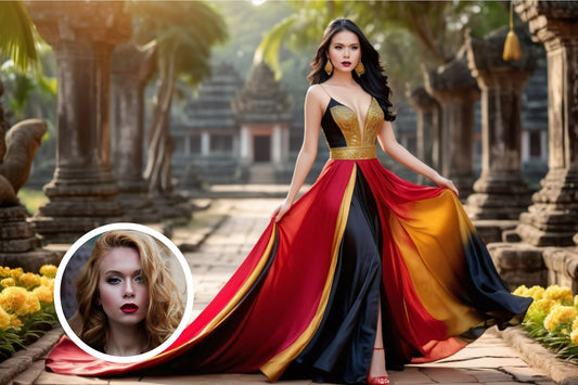 100982 DRESS LADY