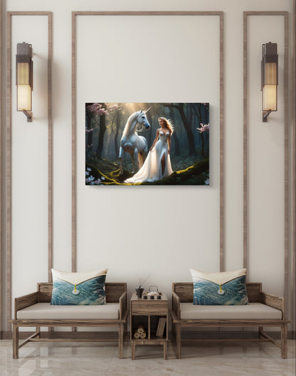 100988 UNICORN LADY
