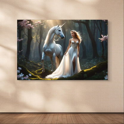 100988 UNICORN LADY