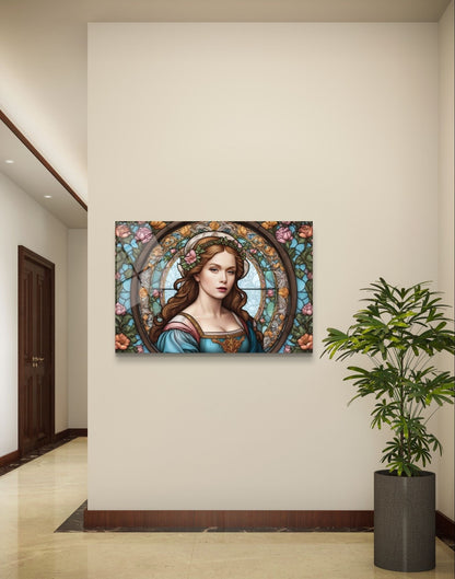 101010 STAINED GLASS LADY