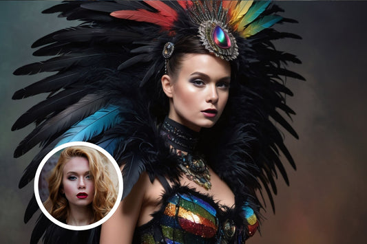 101040 FEATHER LADY