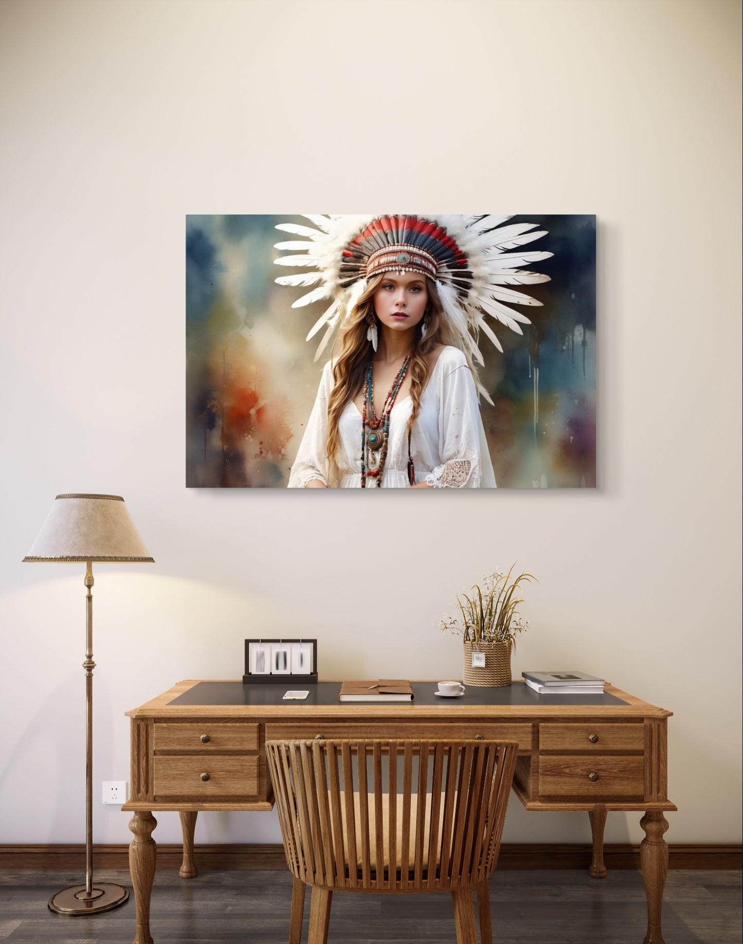 101043 NATIVE AMERICAN LADY