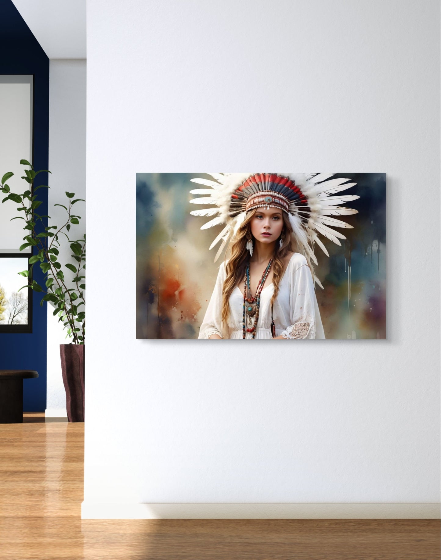 101043 NATIVE AMERICAN LADY