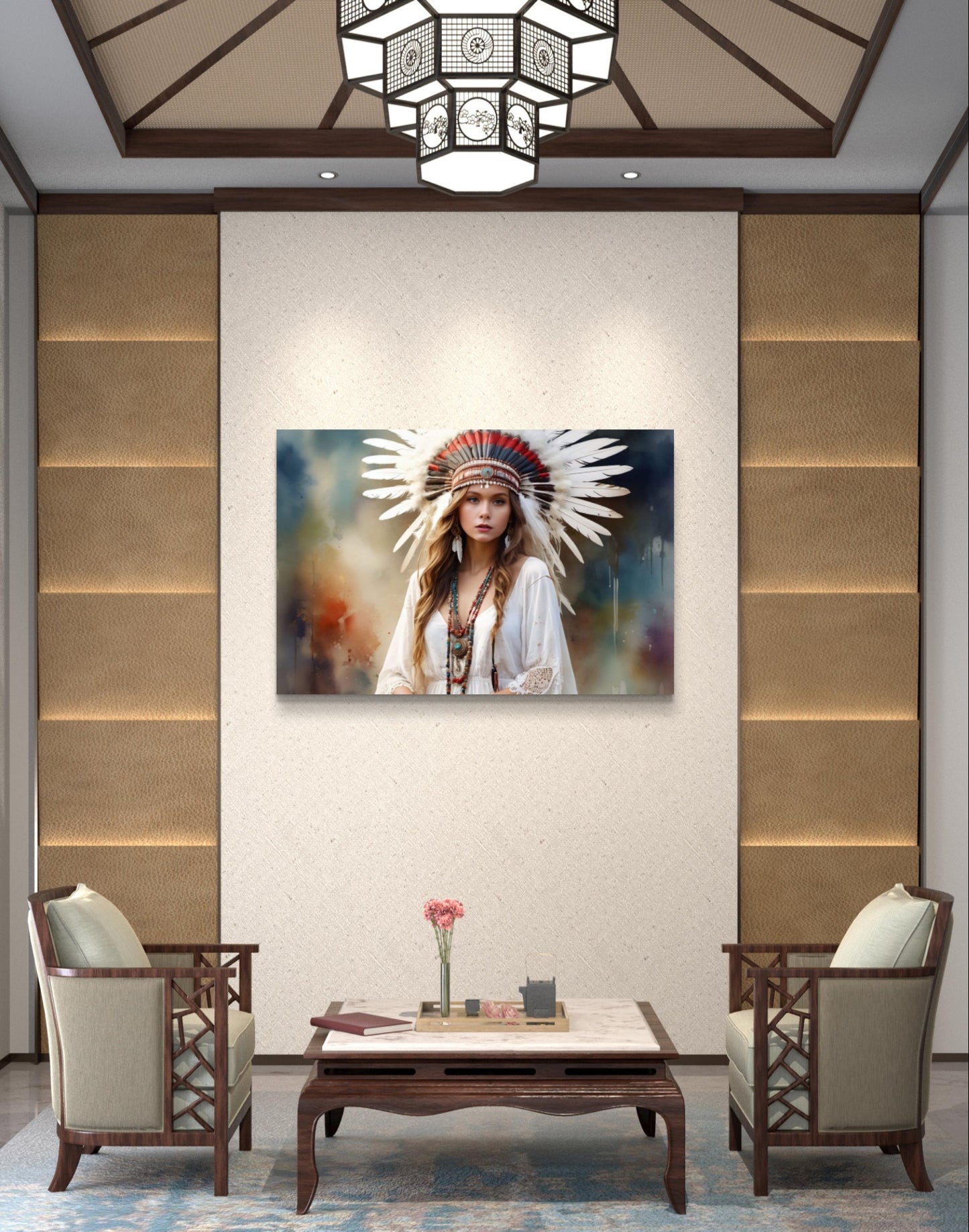 101043 NATIVE AMERICAN LADY