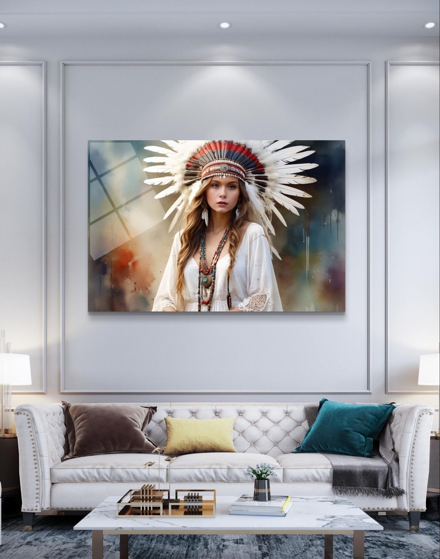 101043 NATIVE AMERICAN LADY