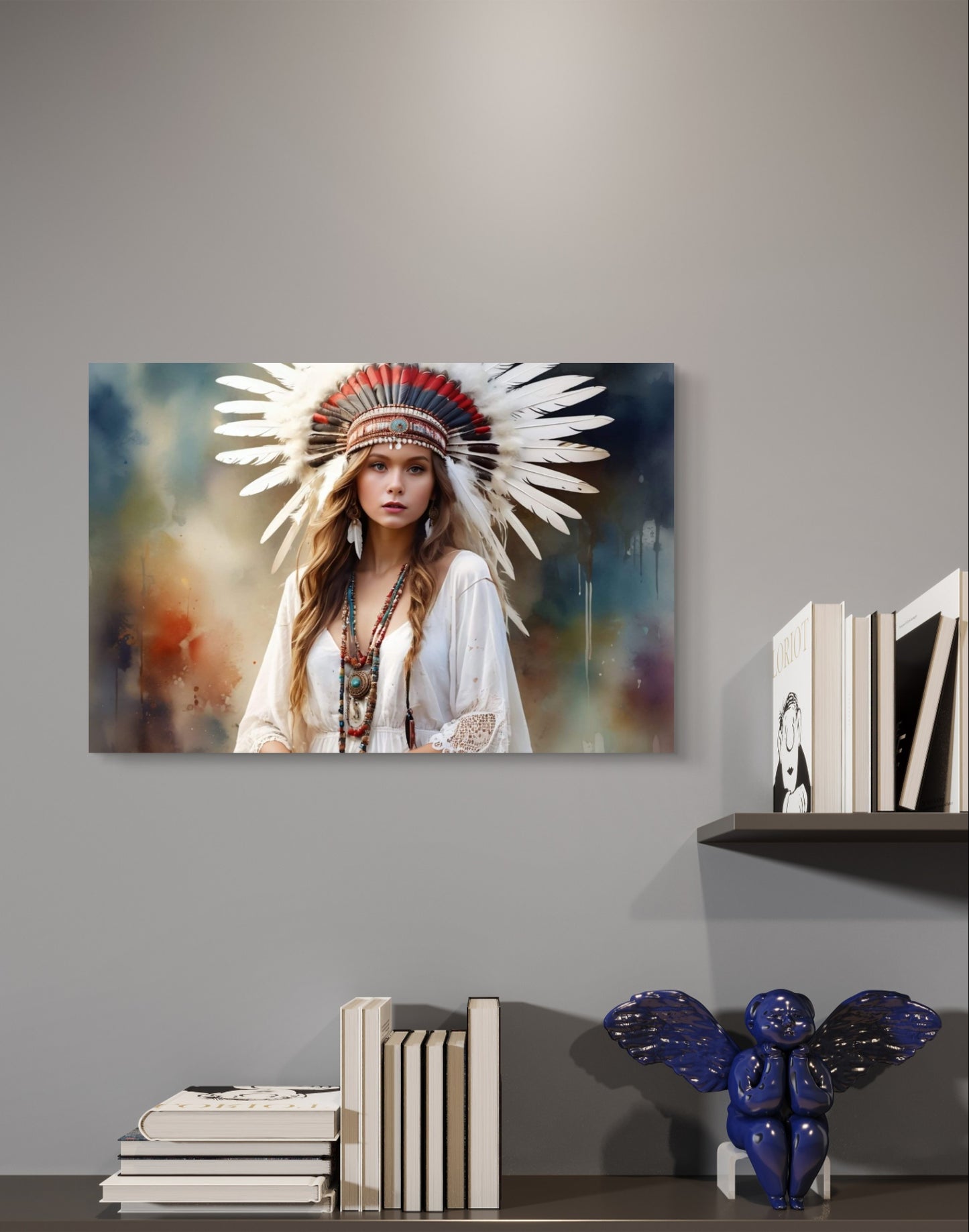 101043 NATIVE AMERICAN LADY