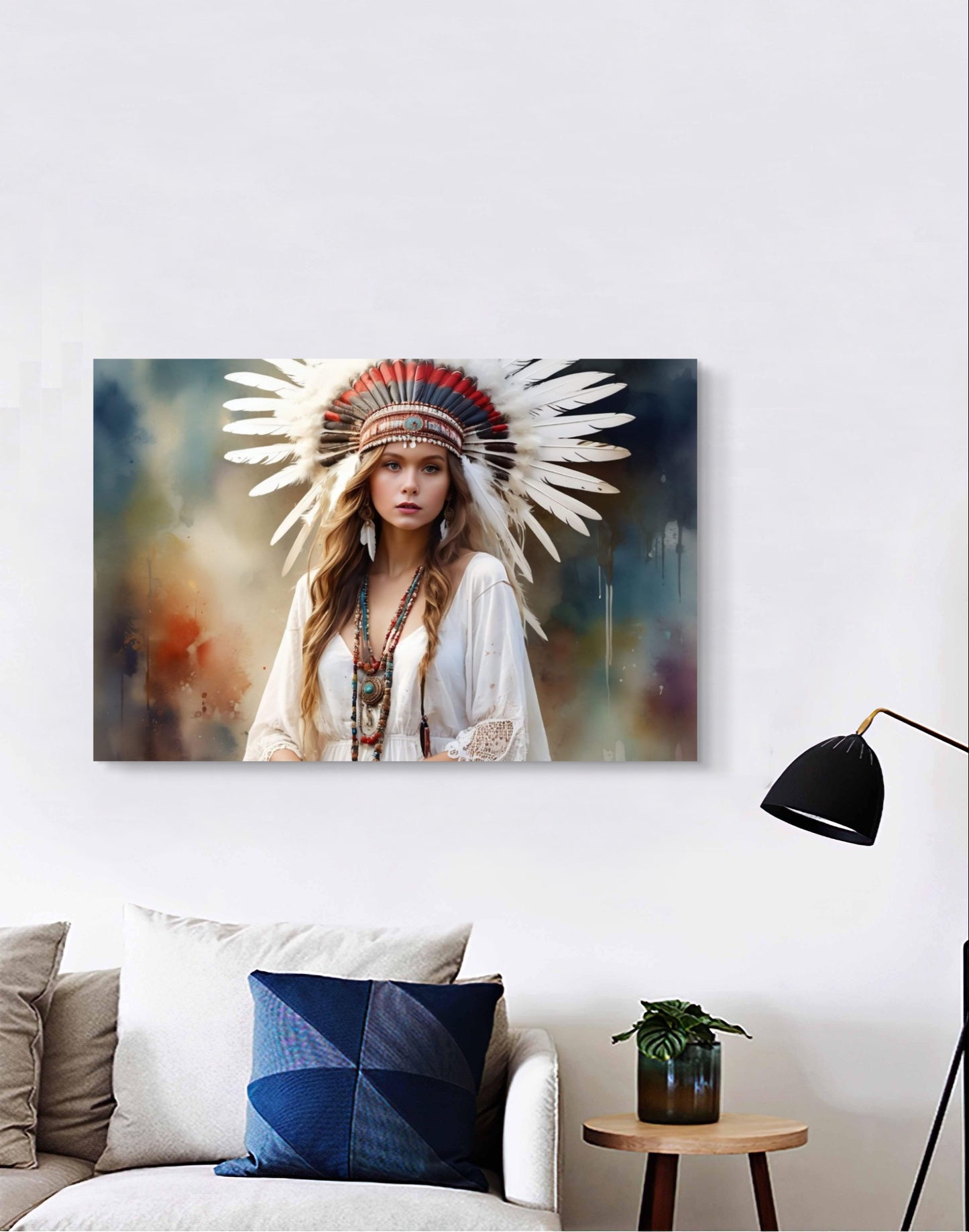 101043 NATIVE AMERICAN LADY