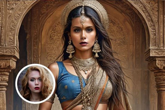 101055 INDIAN LADY