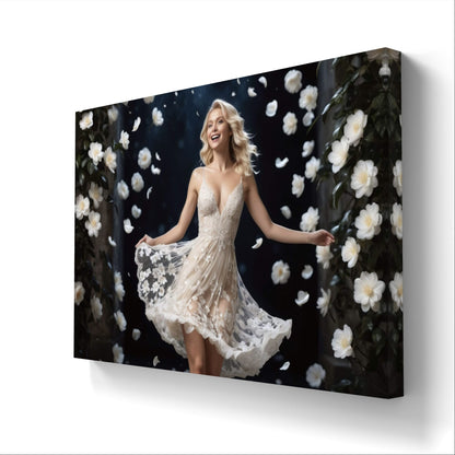 101065 ELEGANT DRESS LADY