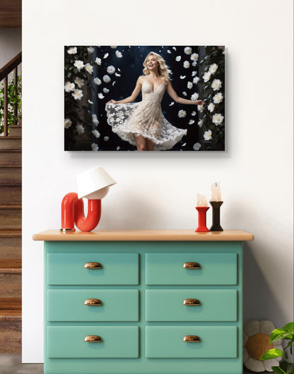 101065 ELEGANT DRESS LADY
