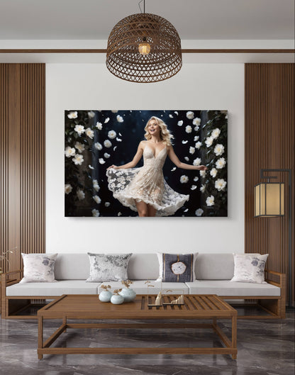 101065 ELEGANT DRESS LADY