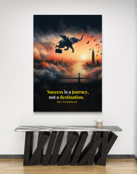 200339 Success is a journey, not a destination. Ben Sweetland